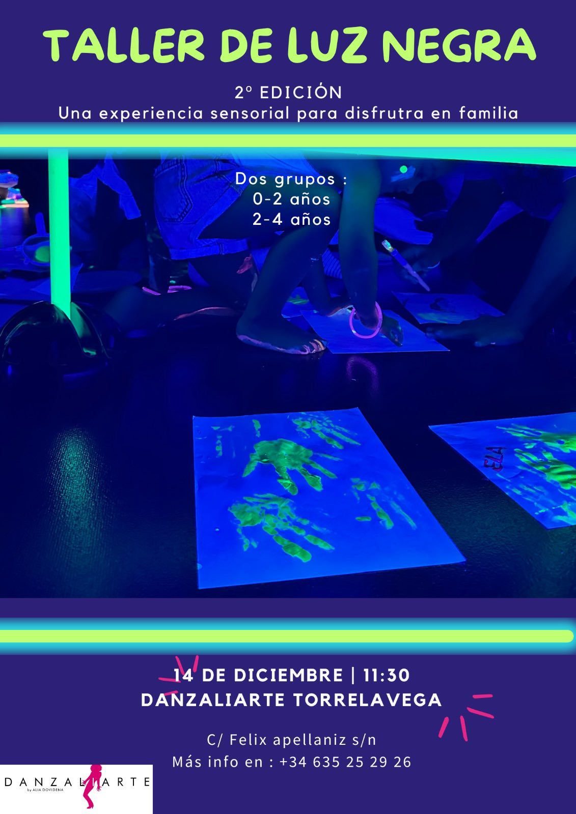 Taller de Luz Negra – 14 Diciembre