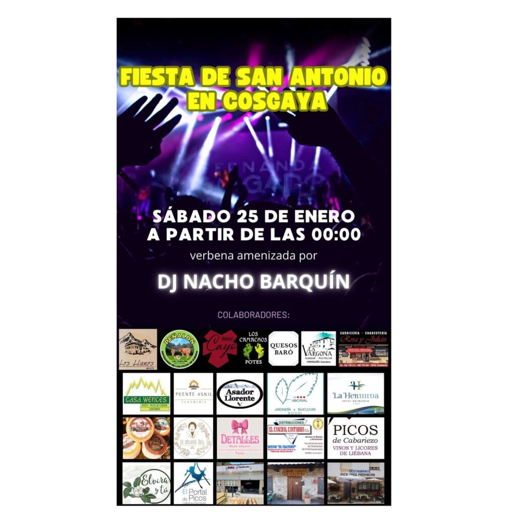 Fiestas de San Antonio Cosgaya 2025