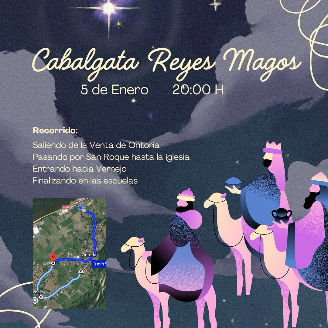 Cabalgata Reyes Magos Ontoria 2025