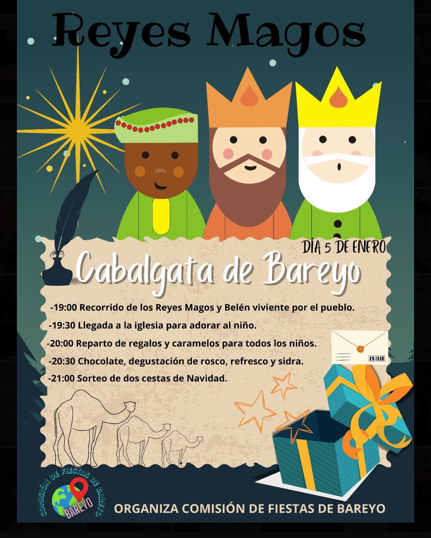 Cabalgata Reyes Magos Bareyo 2025