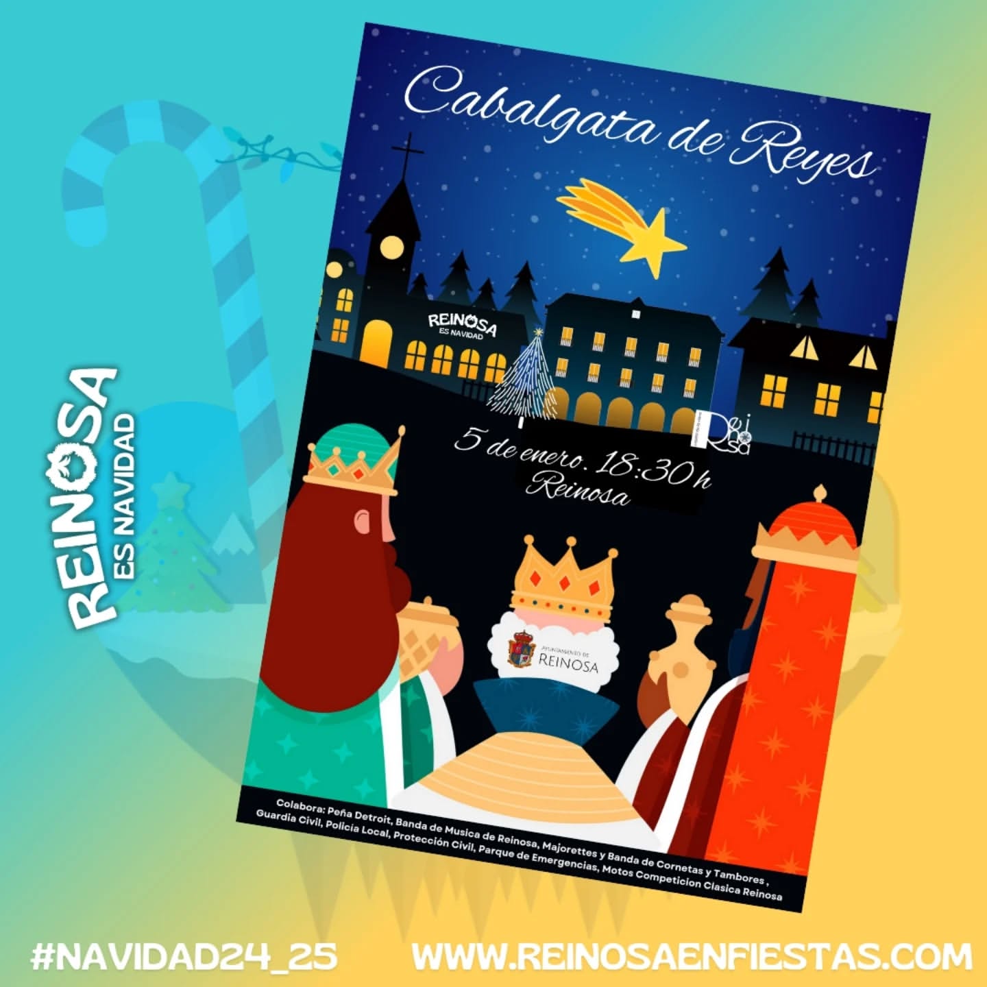 Cabalgata de Reyes Reinosa 2025