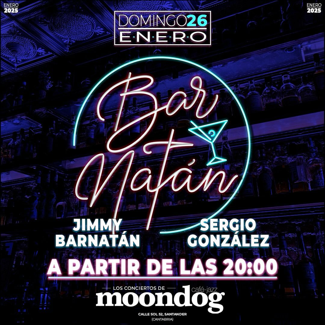 Concierto JIMMY BARNATÁN – SERGIO GONZÁLEZ