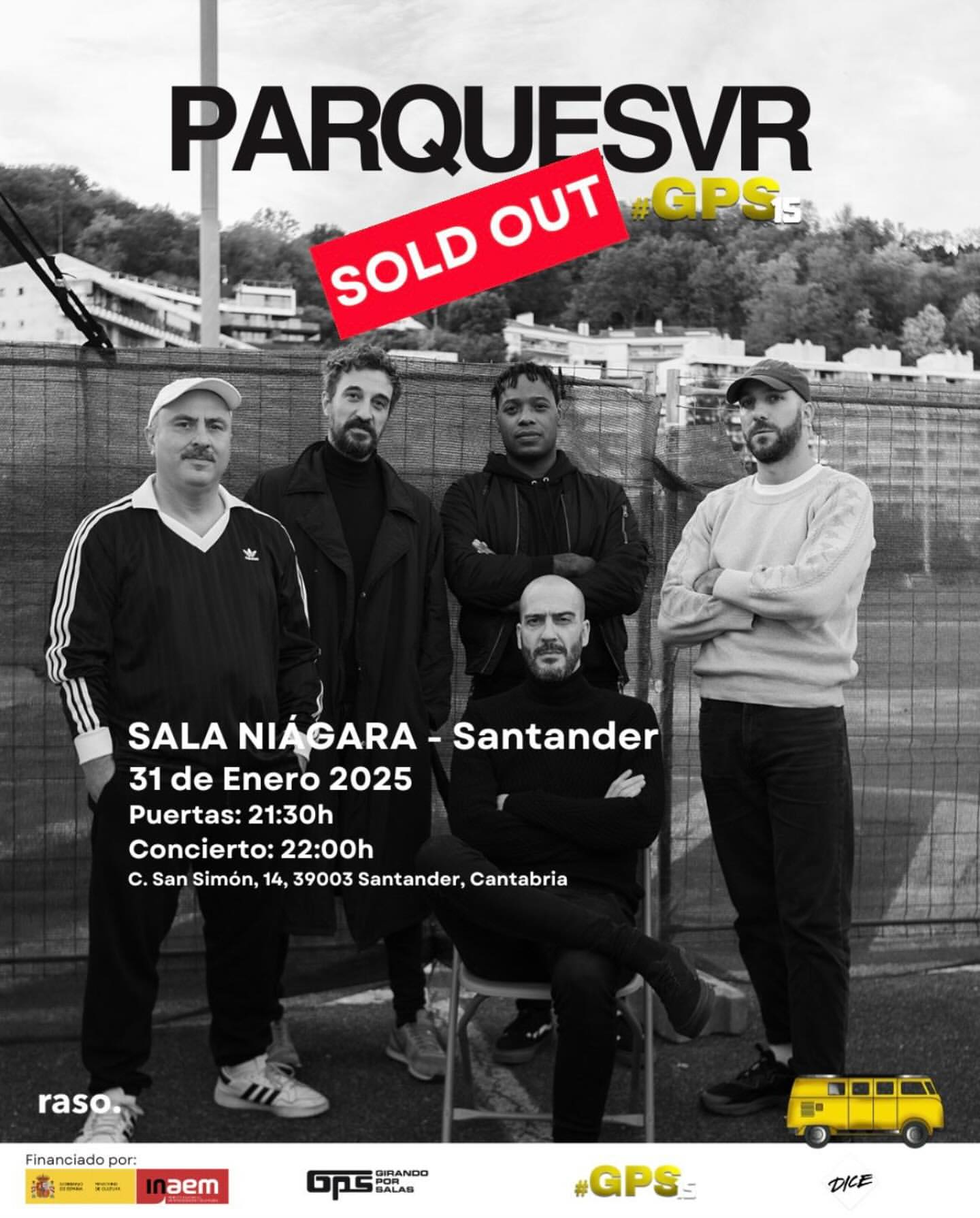 Concierto Parquesvr Santander 2025