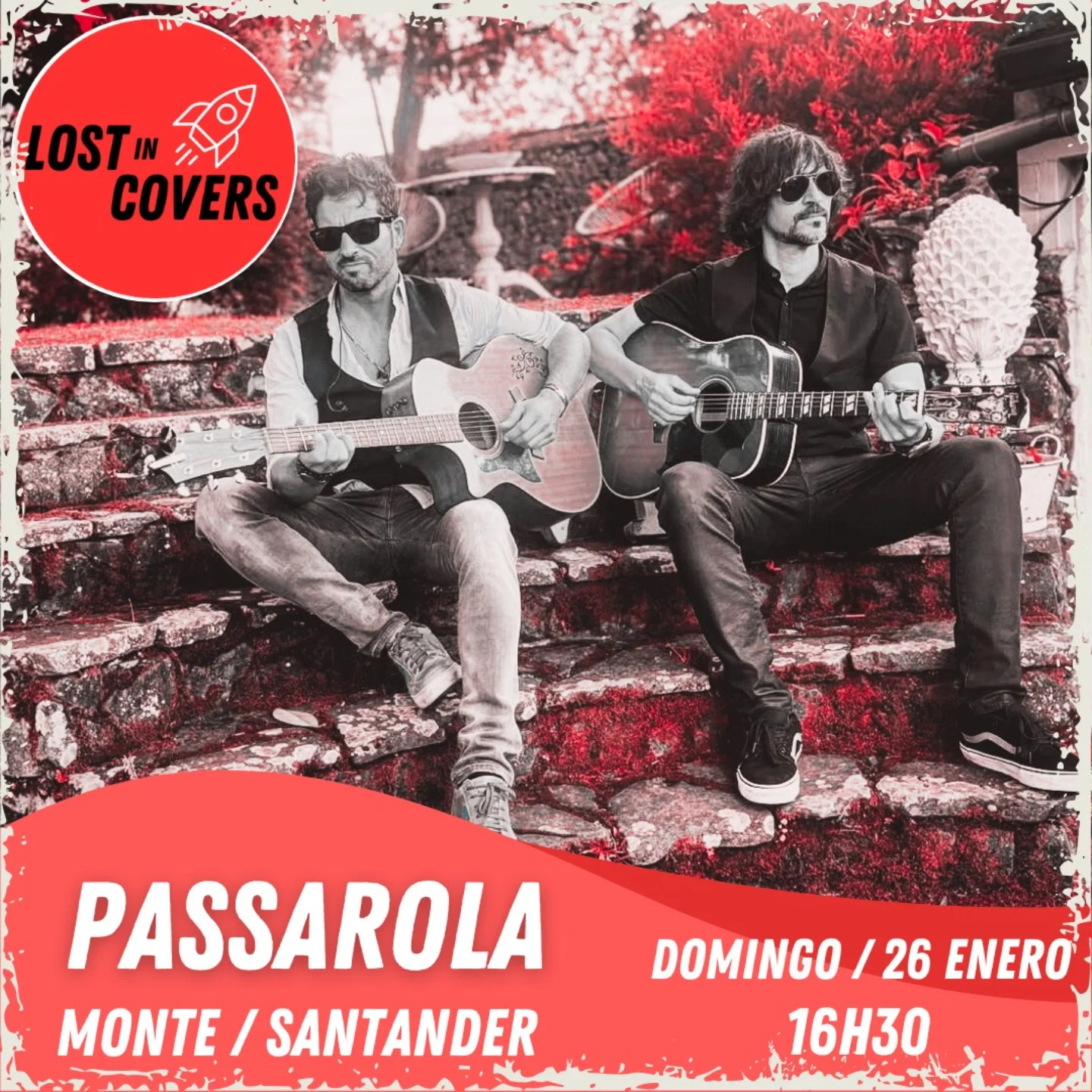 Concierto Lost in Covers 26 de Enero