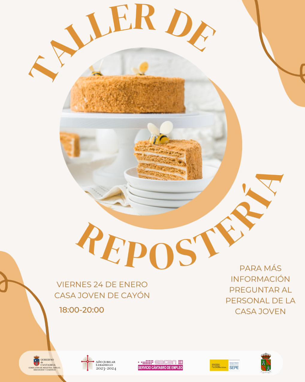 Taller de Repostería 24 de Enero