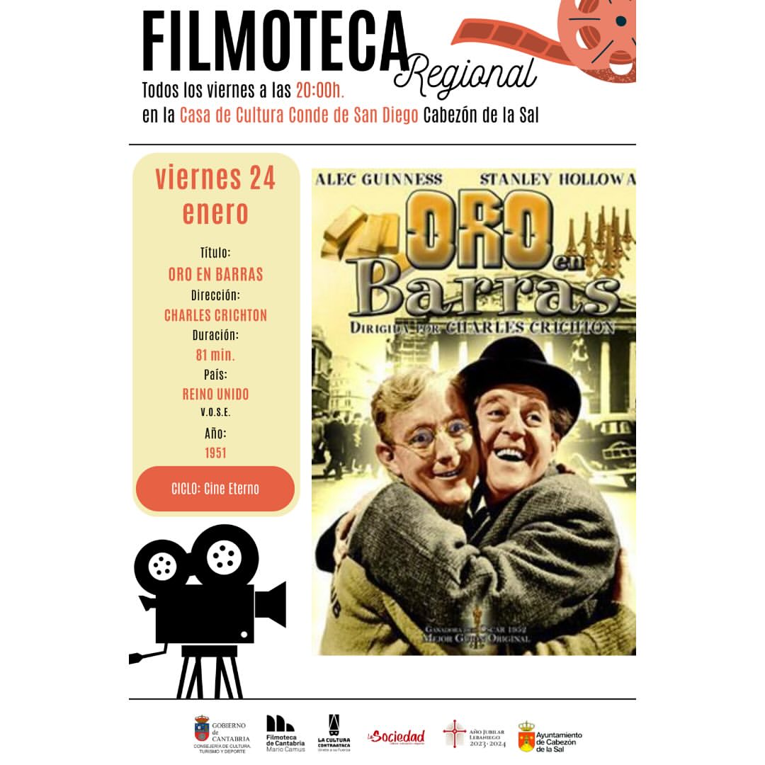 Cine Oro en Barras 24 Enero