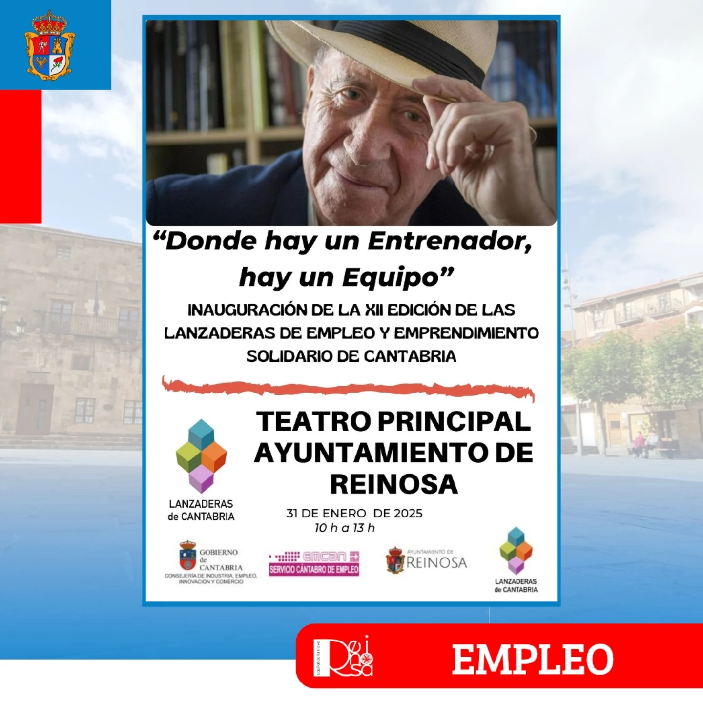Inauguración 12 edición del Programa de Lanzaderas de Empleo y Emprendimiento Solidario de Cantabria