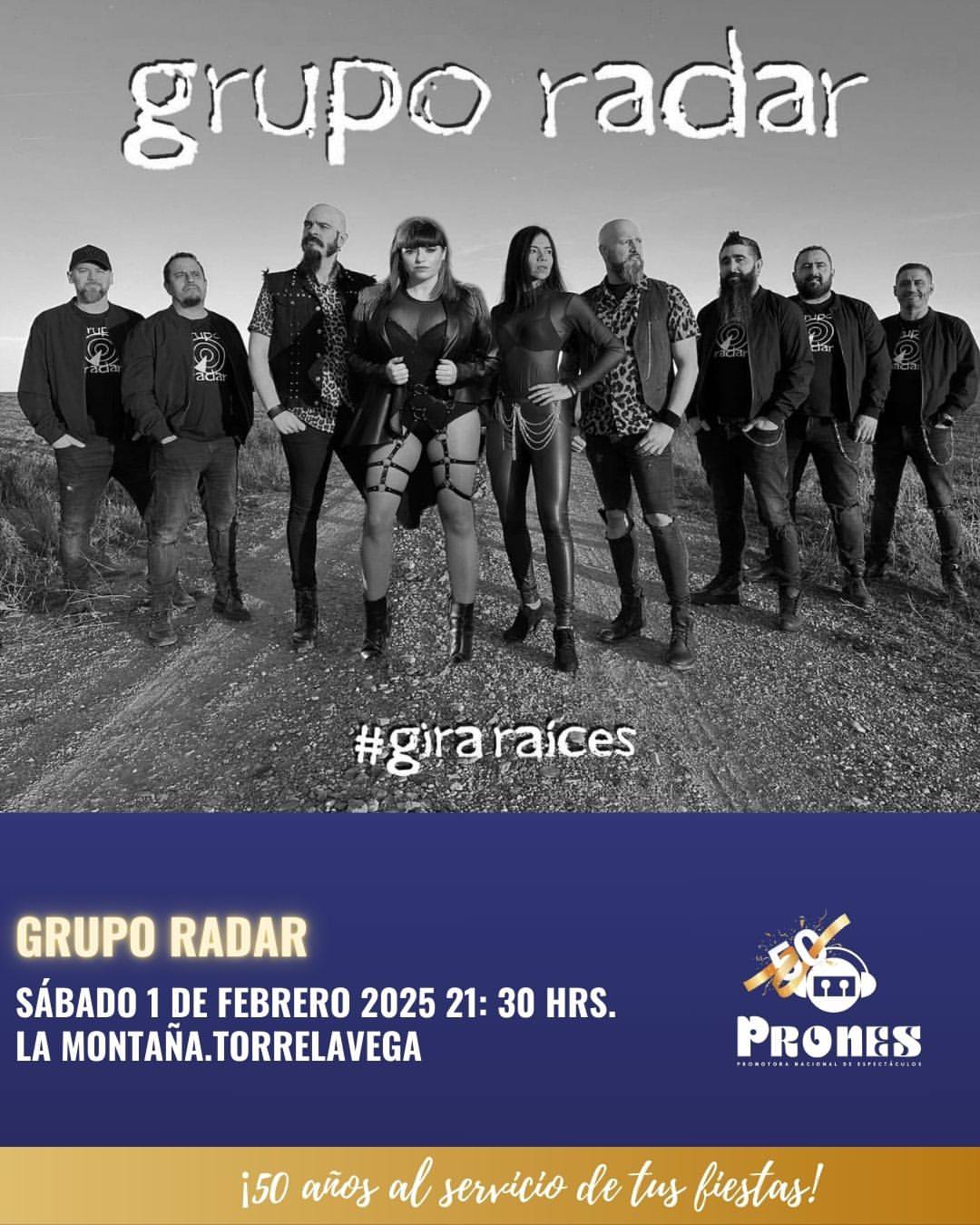 Concierto Grupo Radar – 1 Febrero