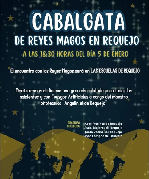 Cabalgata Reyes Magos Requejo 2025