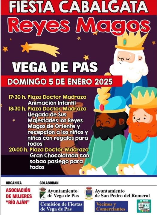 Cabalgata Reyes Magos Vega de Pas 2025