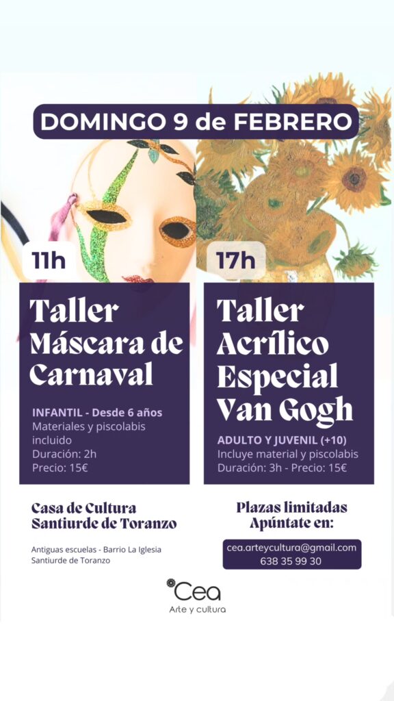 Talleres de Arte en Santiurde de Toranzo