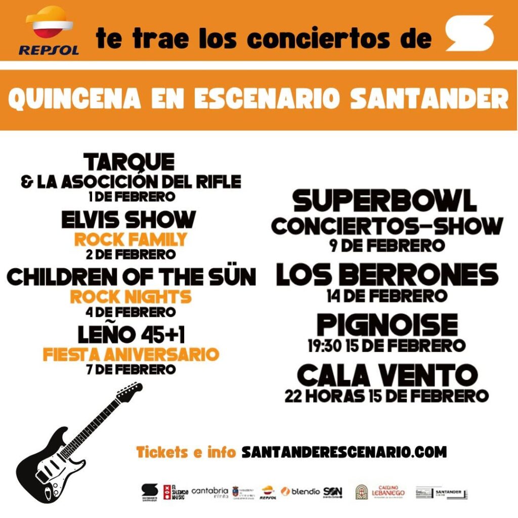 I Quincena Febrero Escenario Santander 2025
