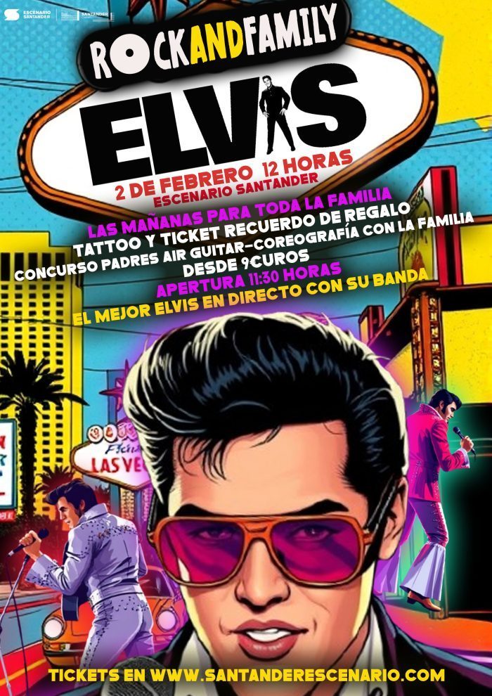 ELVIS SHOW Rock & Family – Las mañanas familiares