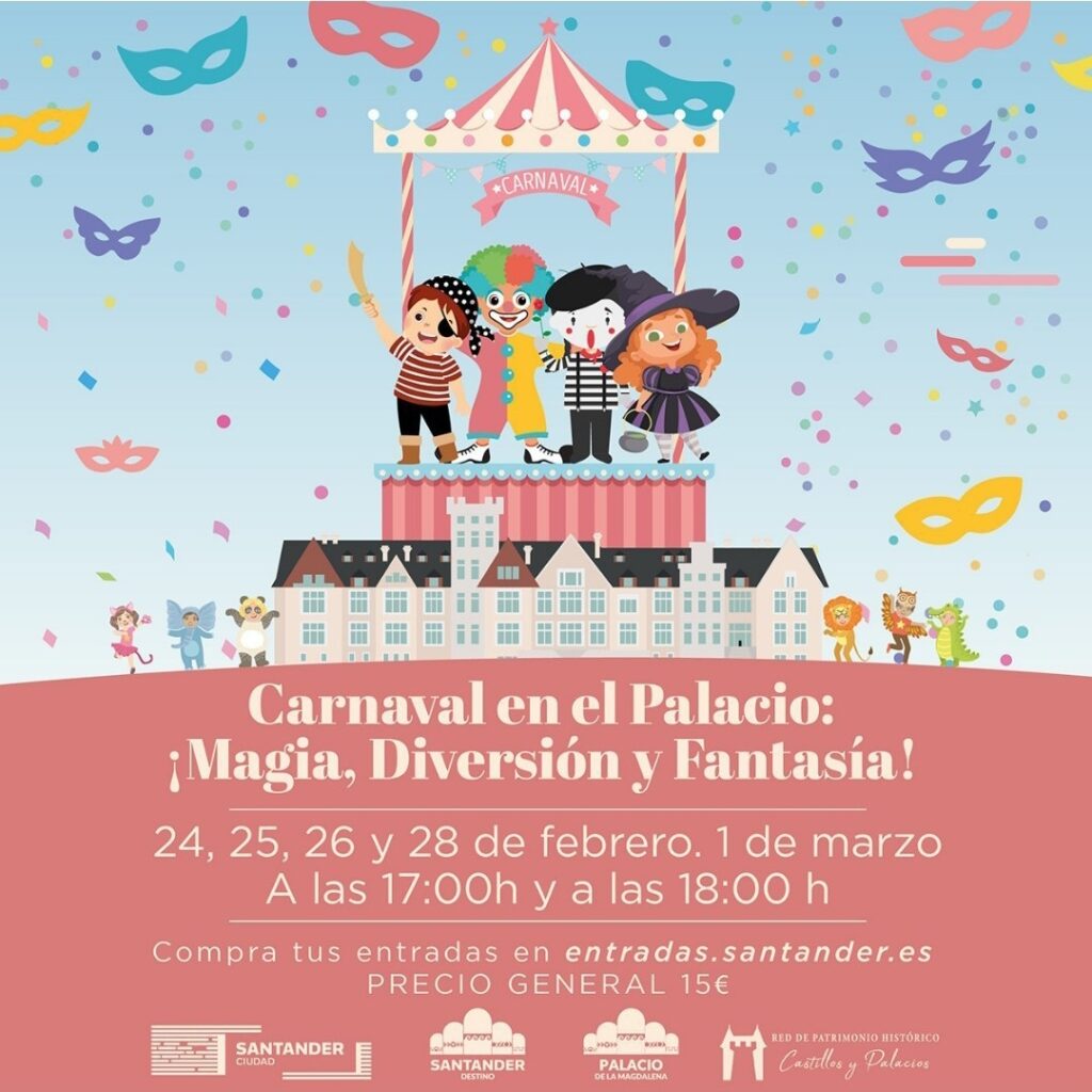 Carnaval en el Palacio, ¡magia, diversión y fantasía!