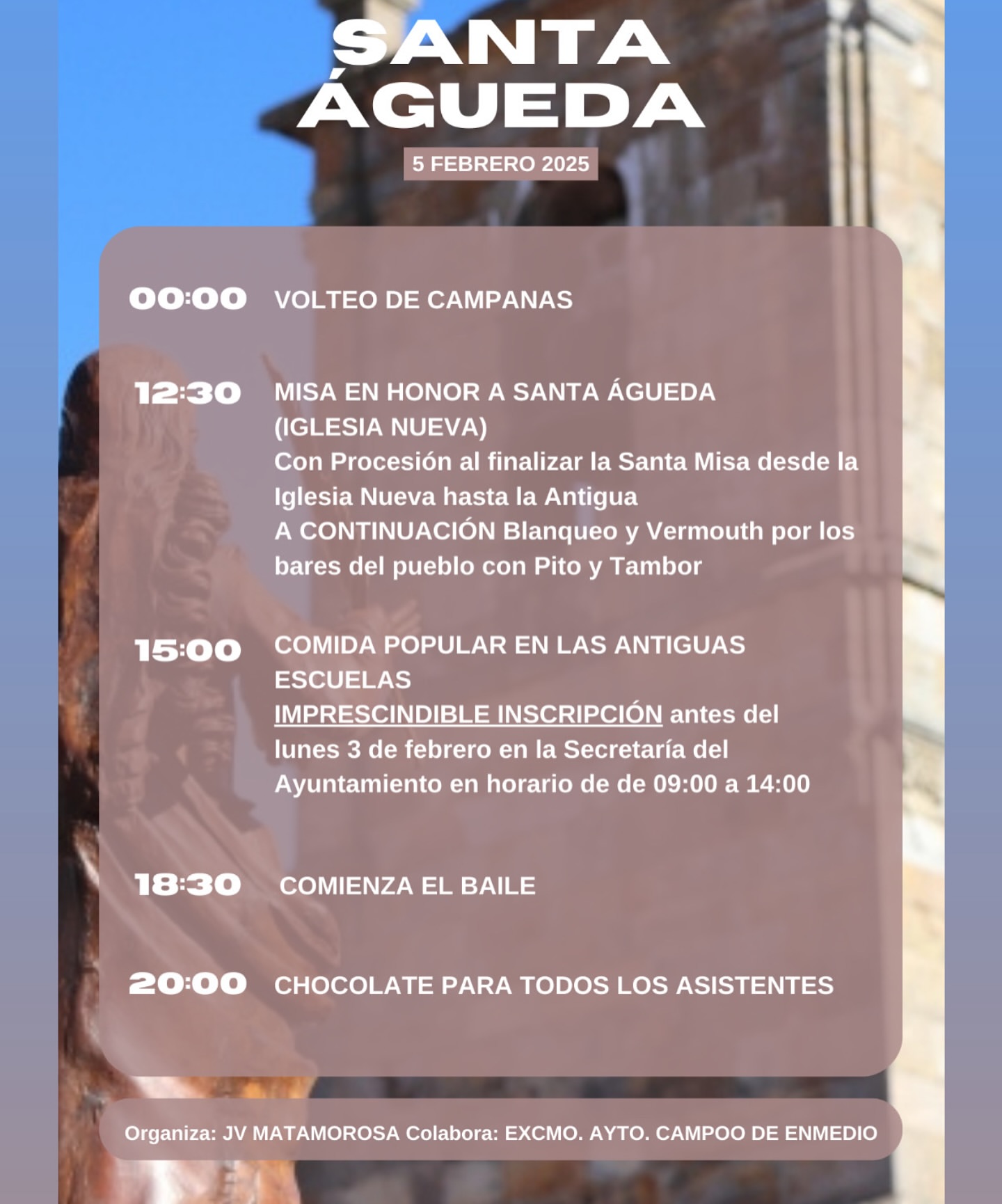 Santa Águeda Matamorosa 2025