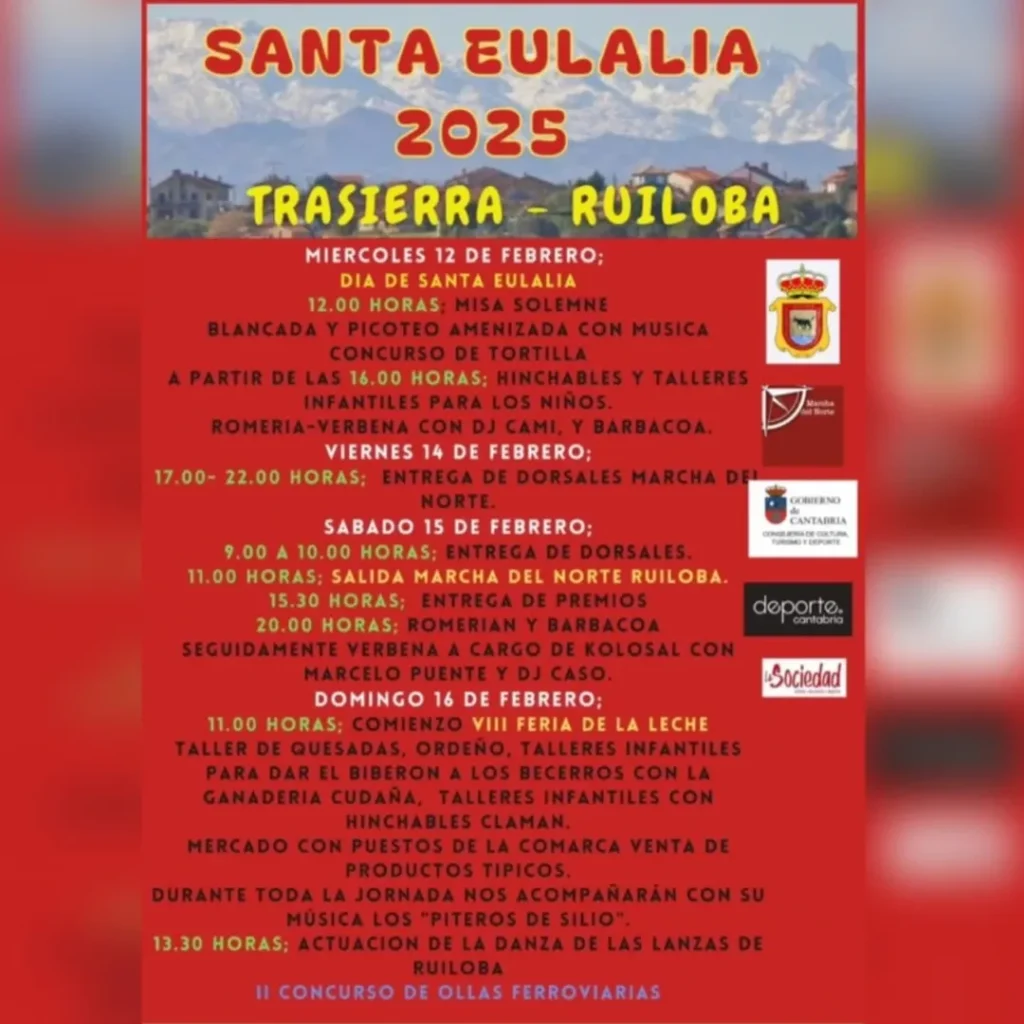 Santa Eulalia Trasierra – Ruiloba 2025