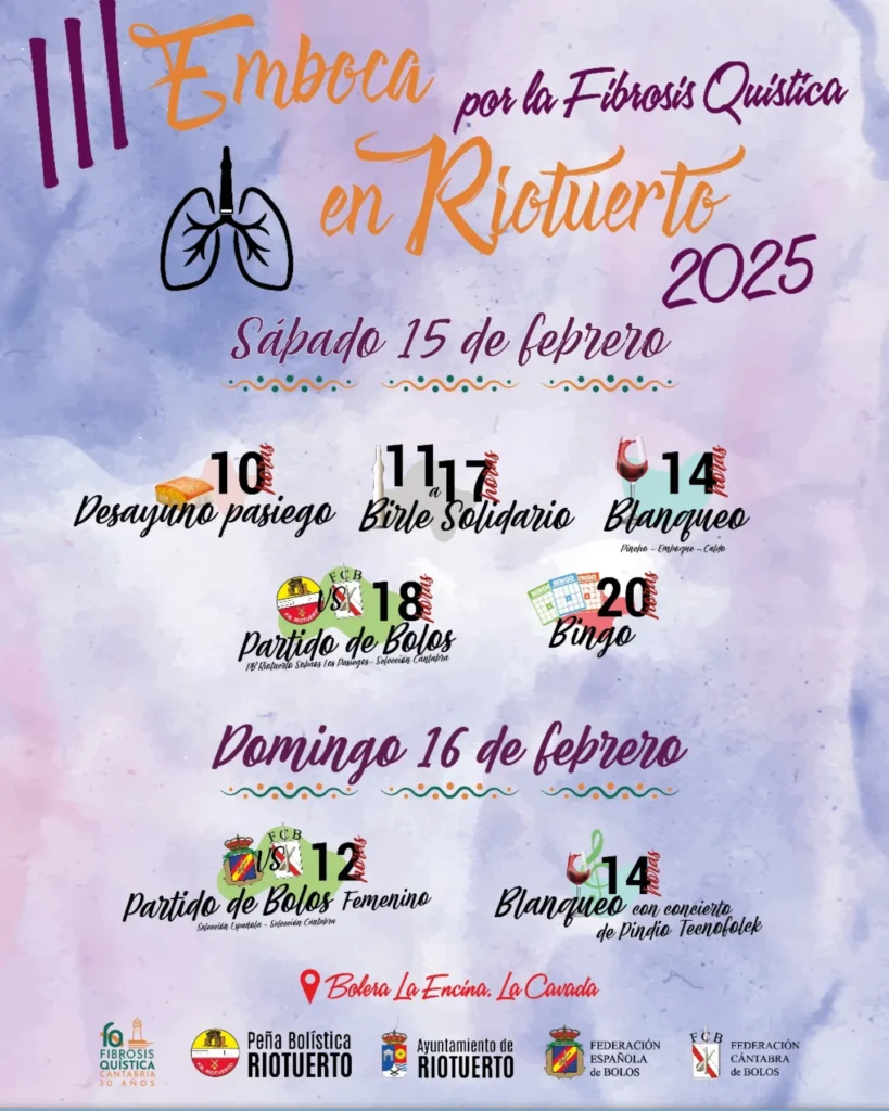 Emboca por la Fibrosis Quística Riotuerto 2025