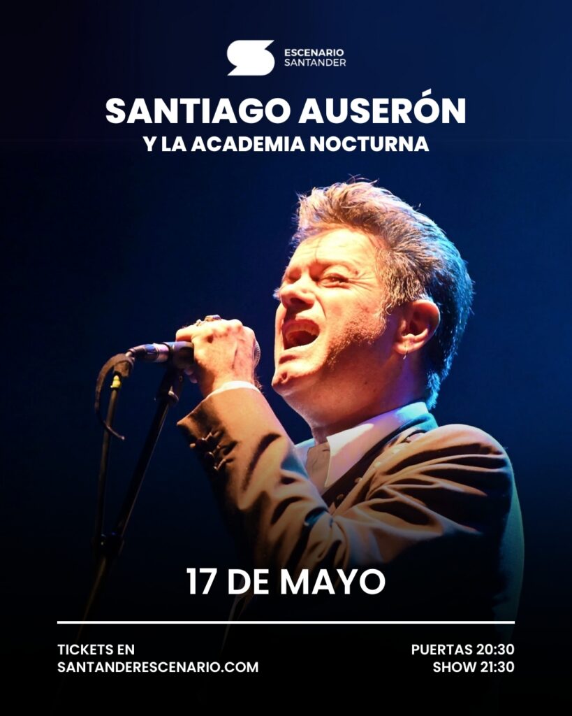 Concierto Santiago Auserón Santander 2025