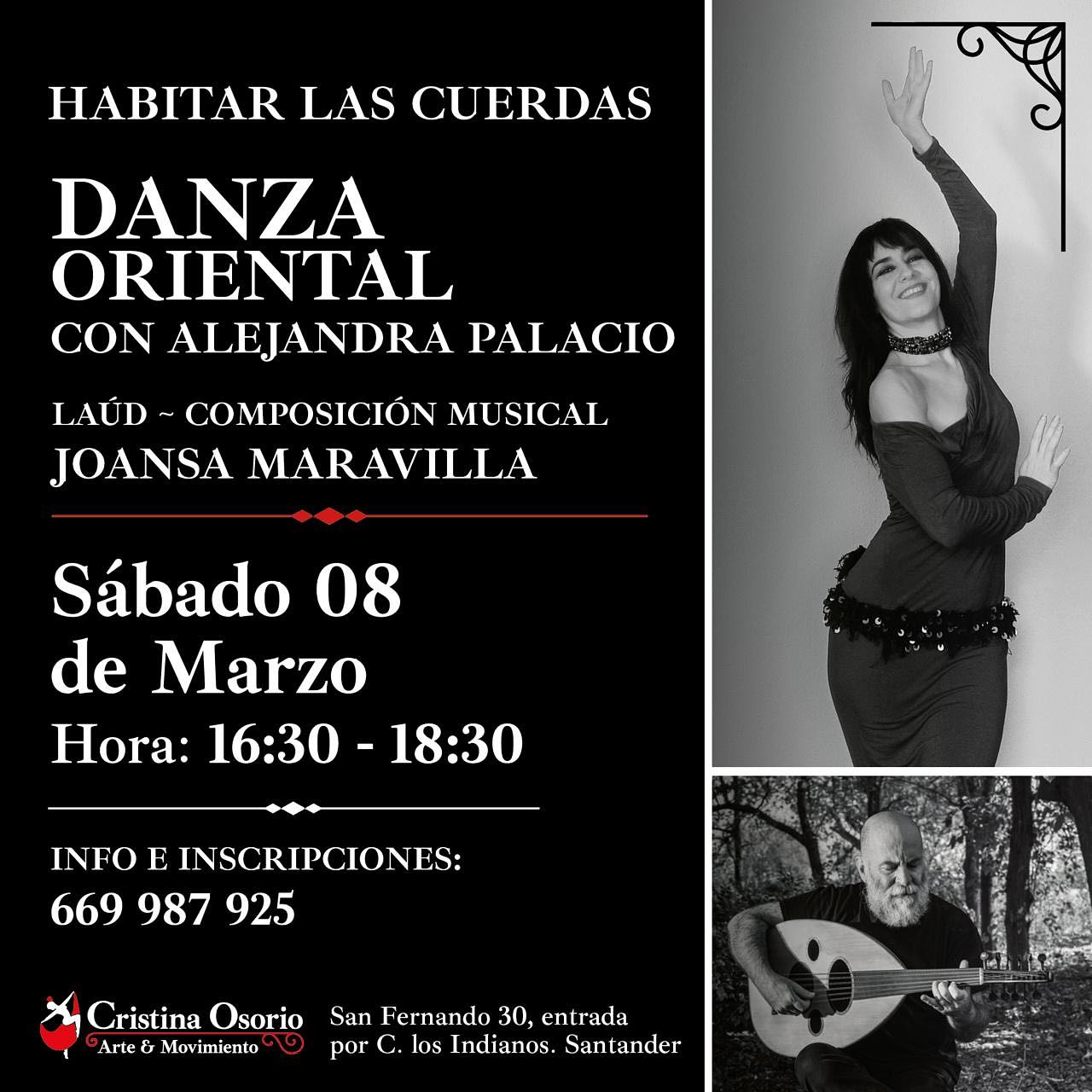 Taller de Danza Oriental con música en directo