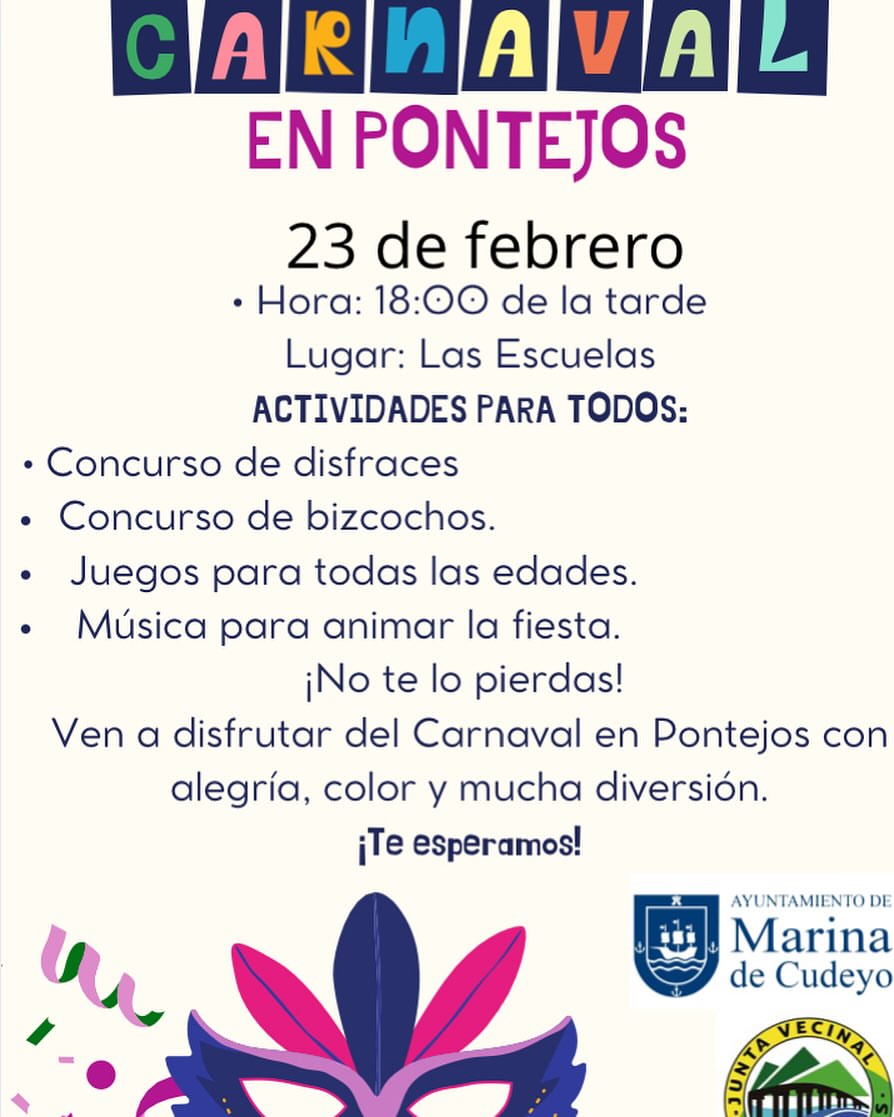Carnaval Pontejos 2025