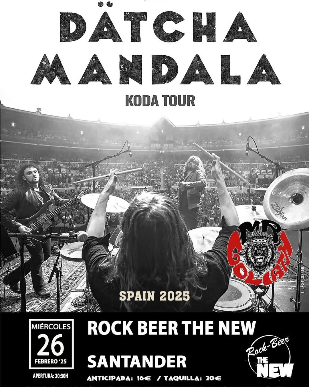 Concierto Dätcha Mandala Santander 2025