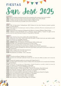 Fiestas de San José Astillero 2025