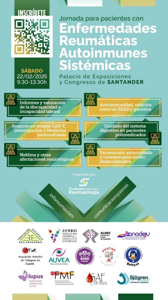 Jornada para pacientes con Enfermedades Reumáticas Autoinmunes Sistémicas