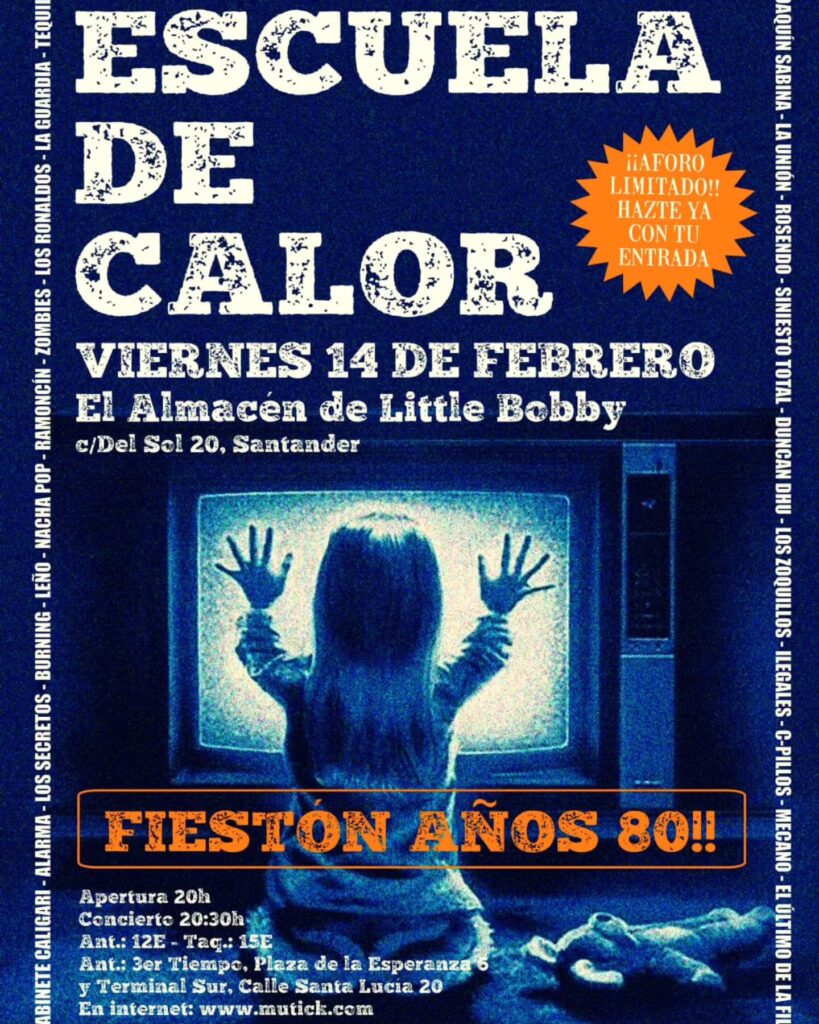 Concierto Escuela de Calor 14 Febrero