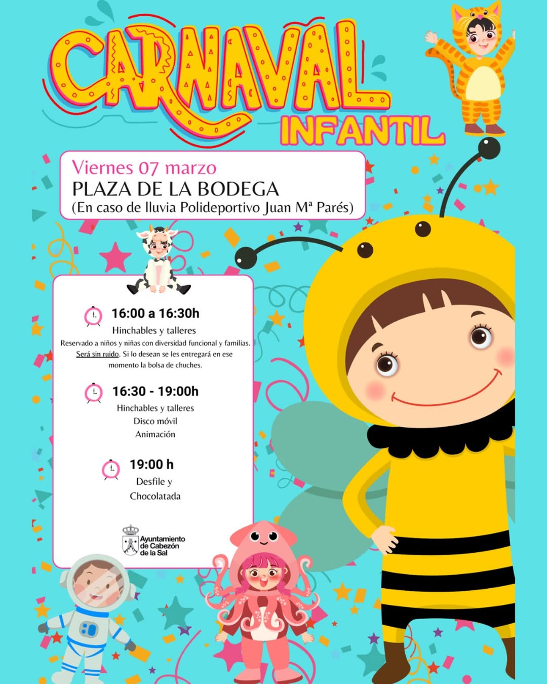 Carnaval Infantil Cabezón de la Sal 2025