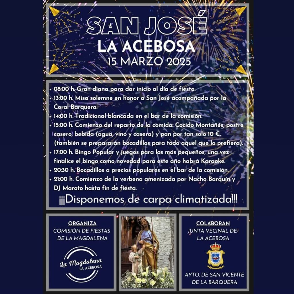 San José La Acebosa 2025