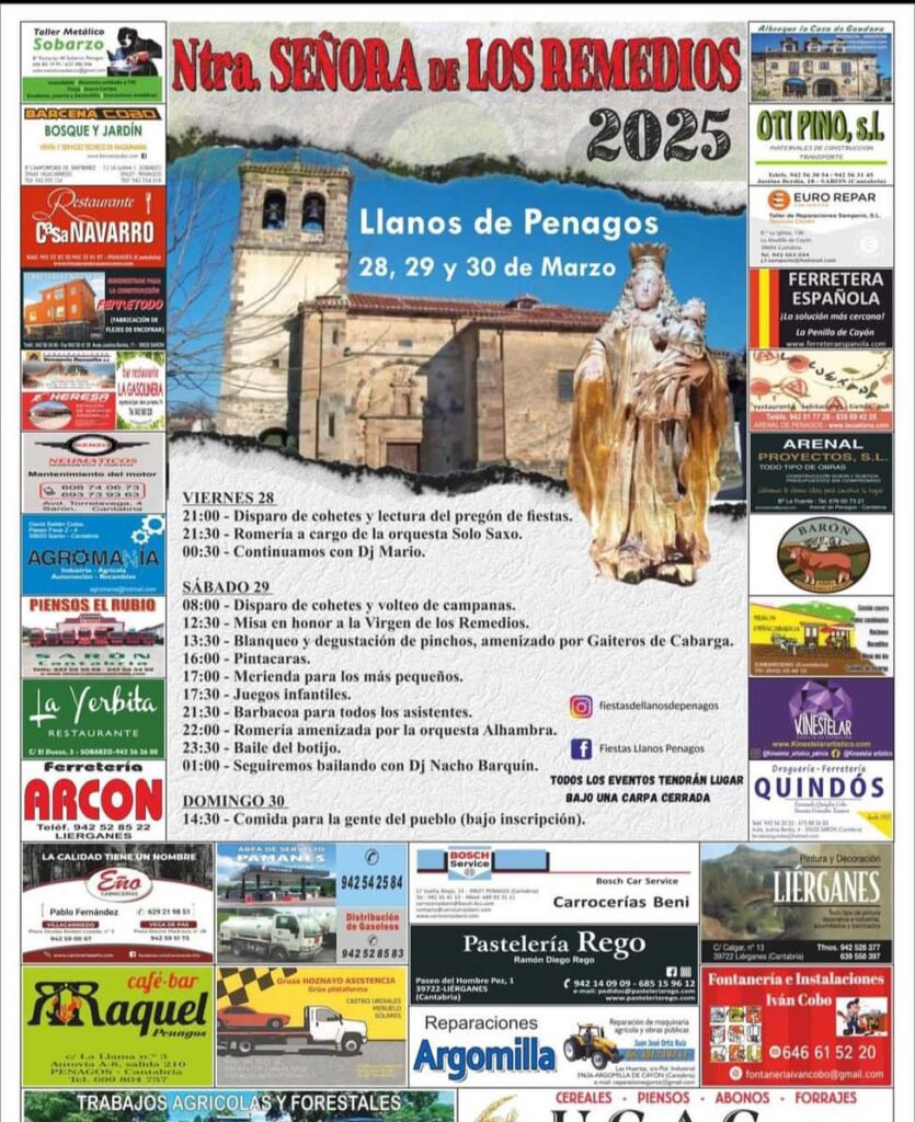 Nuestra Señora de los Remedios Llanos de Penagos 2025