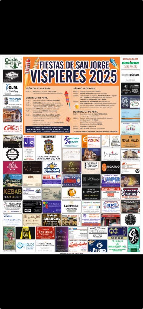 Fiestas de San Jorge Vispieres 2025