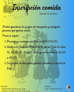 Concentración de danzantes de Hazas de Cesto