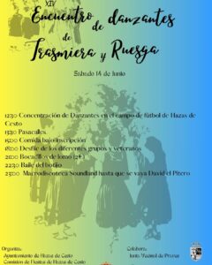 Concentración de danzantes de Hazas de Cesto