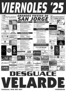 Fiestas San Jorge Viernoles 2025