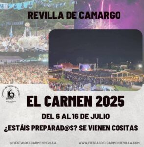 Fiestas del Carmen Revilla de Camargo 2025