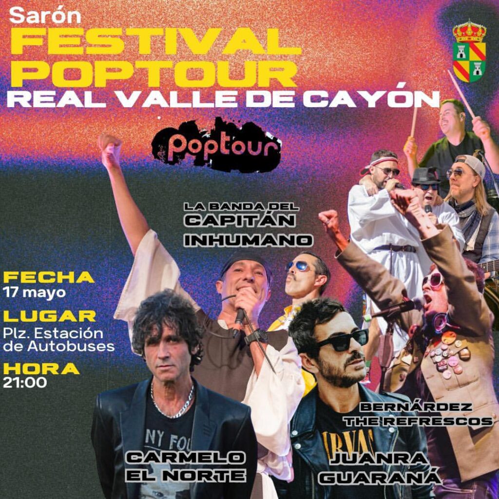 Festival Poptour Sarón 2025