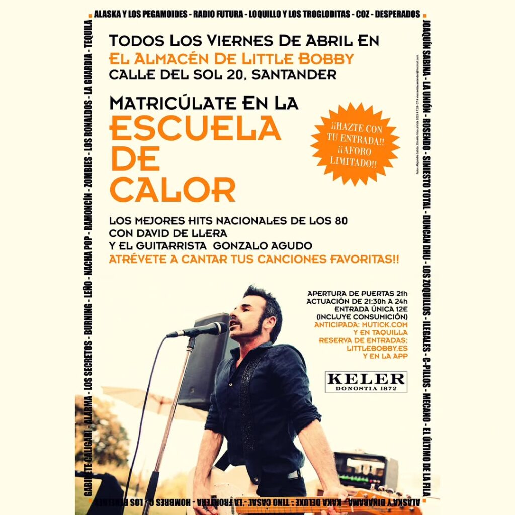 Conciertos Escuela de Calor Abril 2025