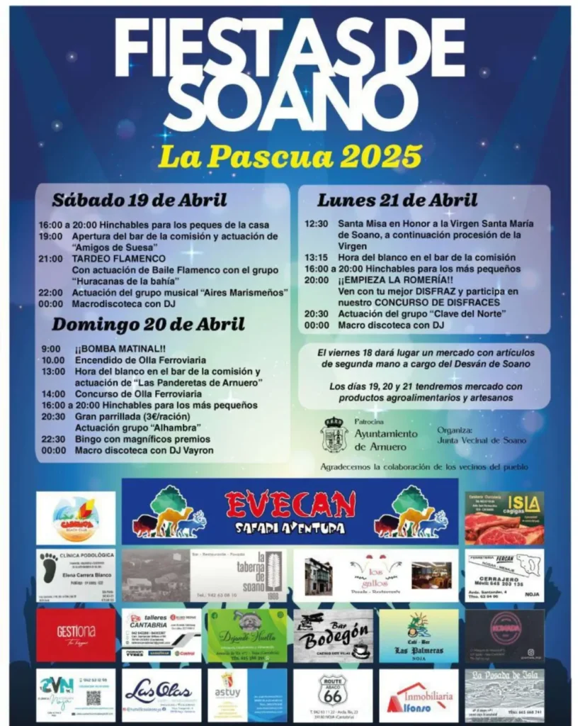 Fiestas de Soano – La Pascua 2025