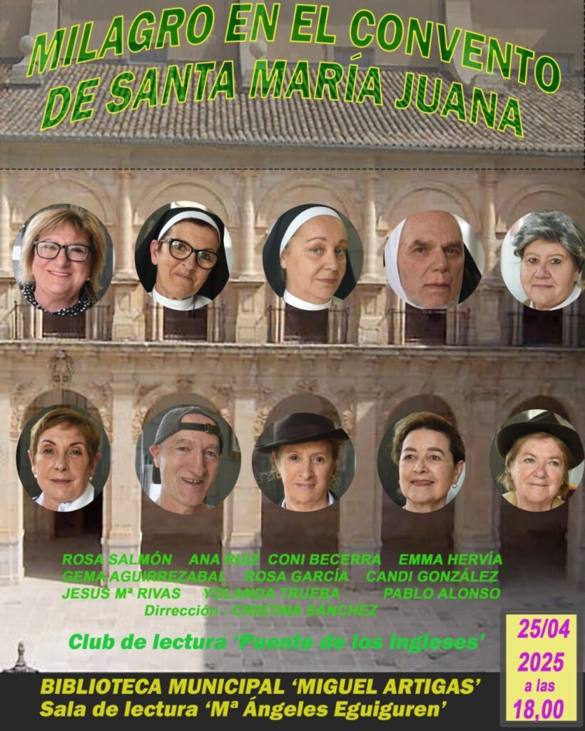 Lectura Milagro en el Convento de Santa María Juana