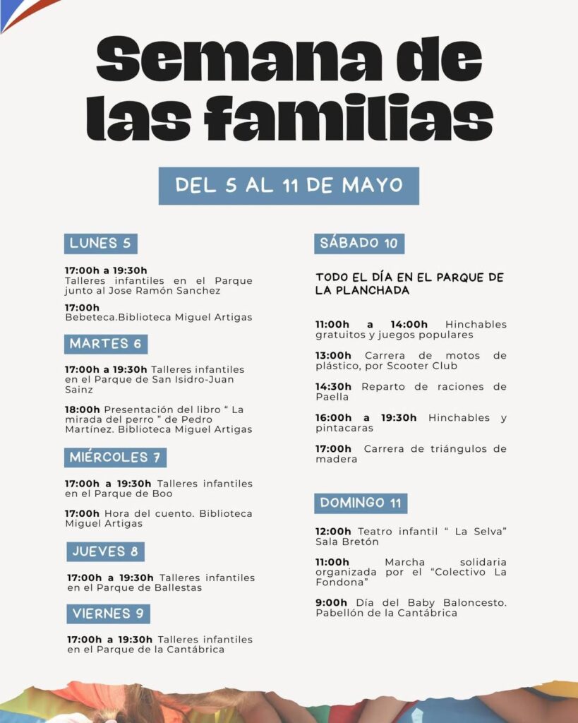Semana de las Familias Astillero 2025