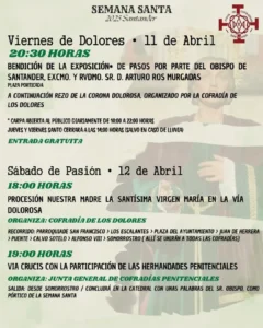 Semana Santa Santander 2025