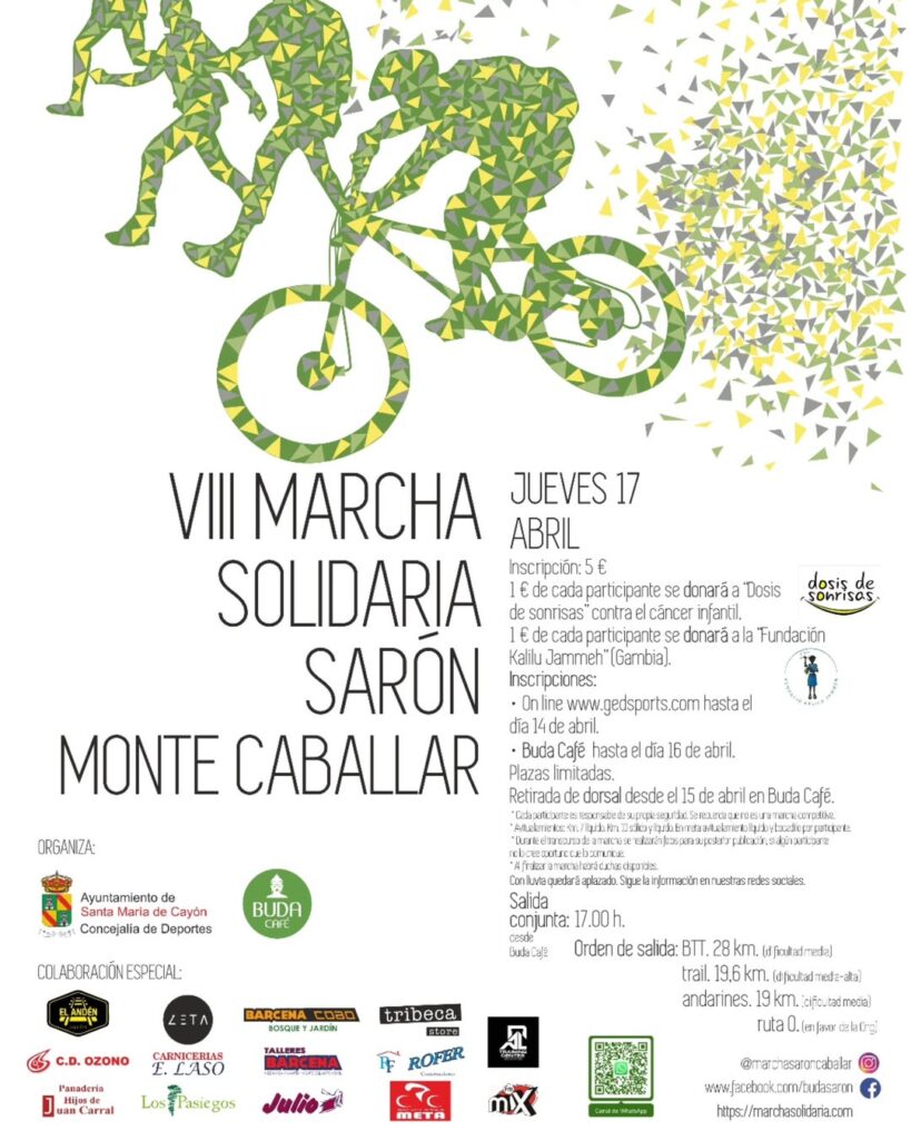 VIII Marcha Solidaria Sarón – Monte Caballar 2025