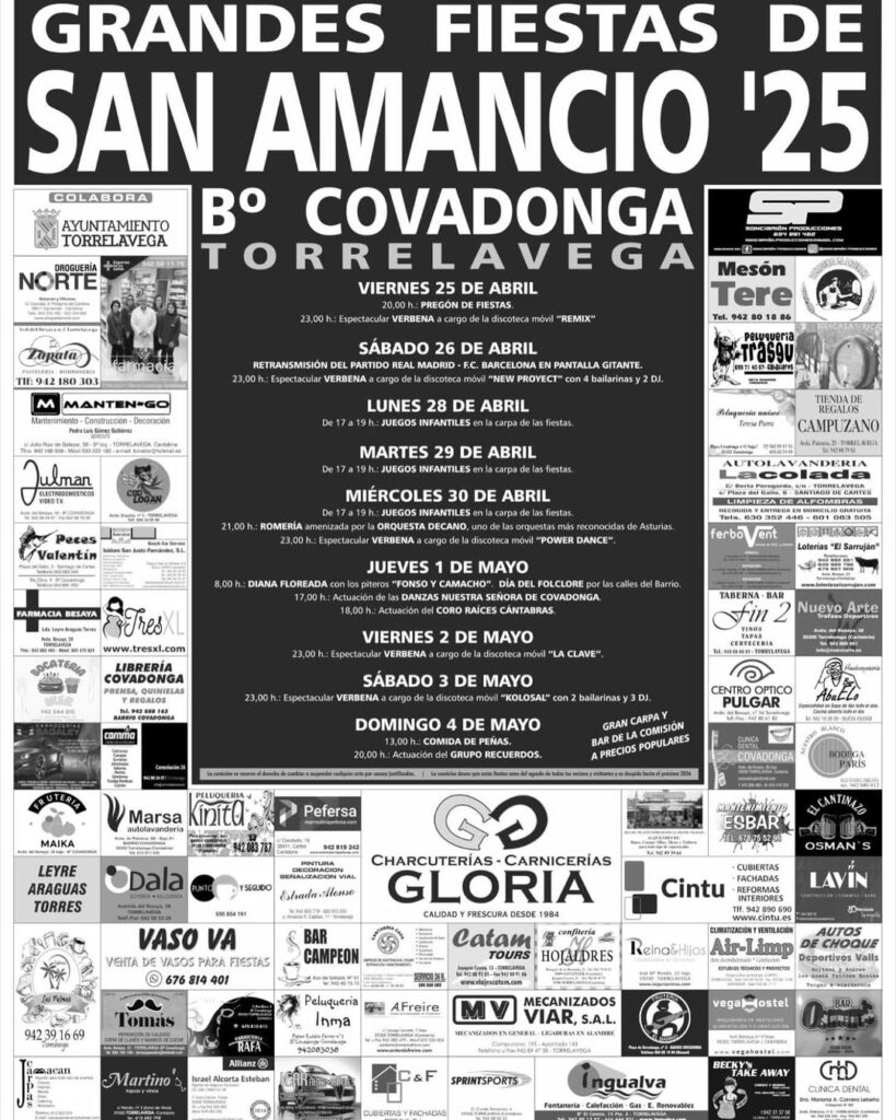 Grandes Fiestas de San Amancio 2025