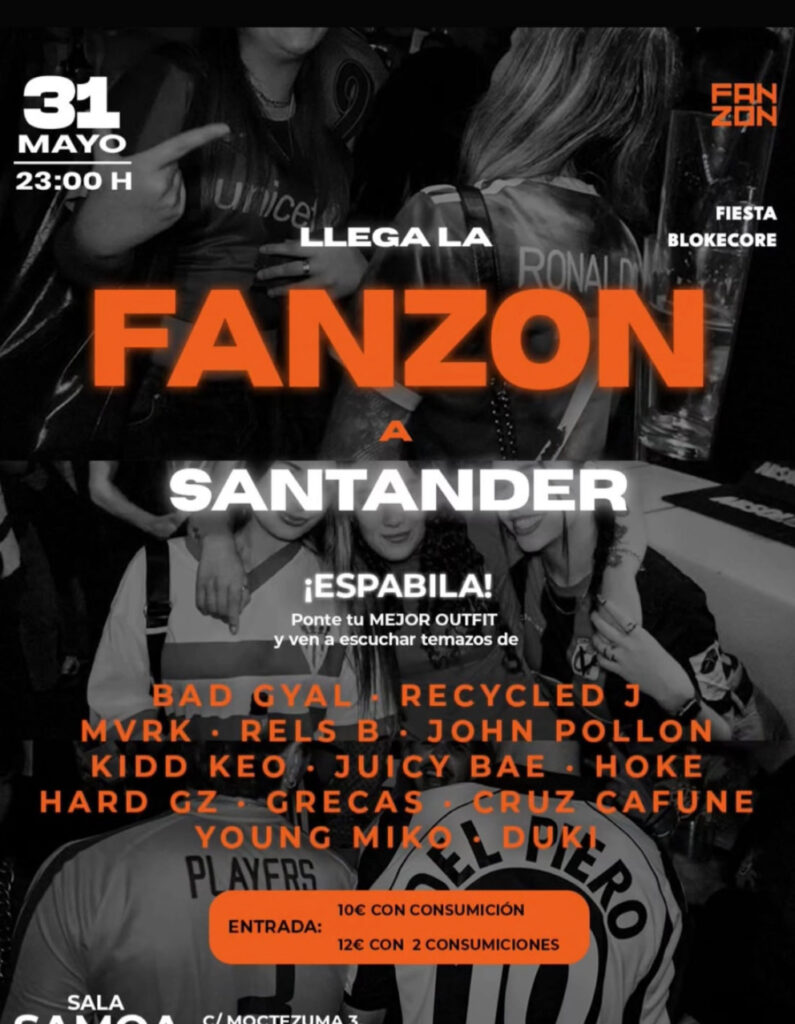 Fanzone Santander 31 Mayo 2025
