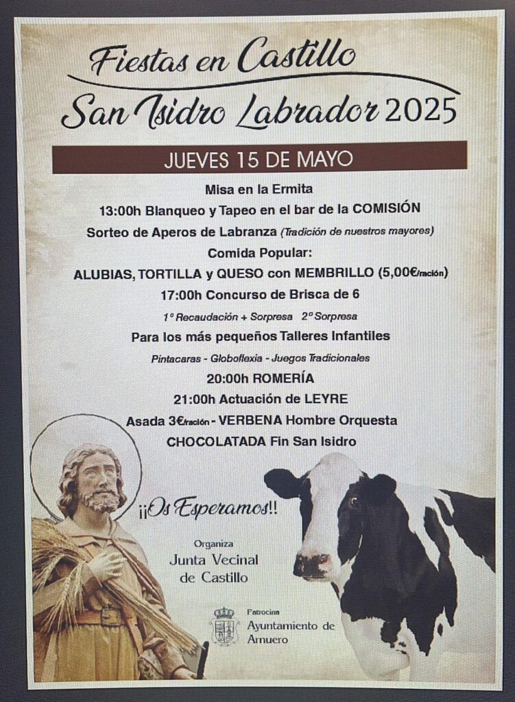 Fiestas en Castillo San Isidro Labrador 2025