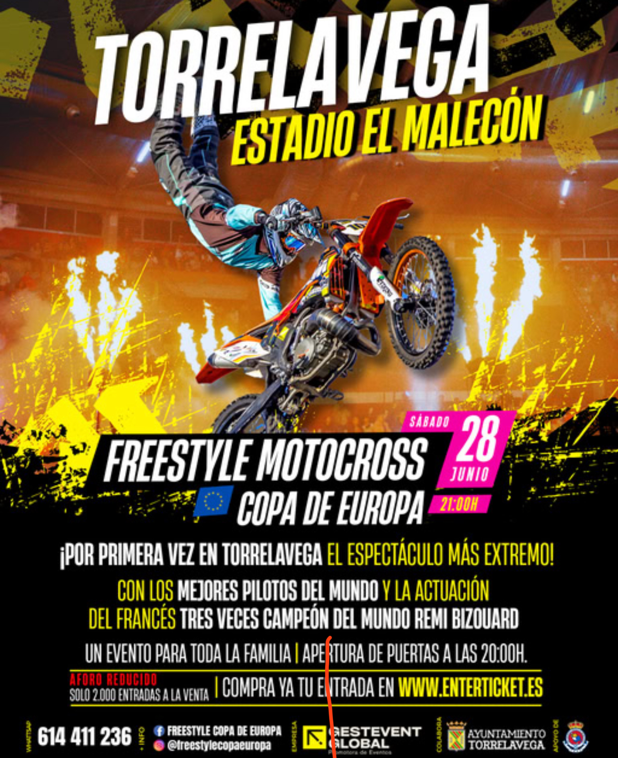 Freestyle Motocros Copa de Europa Torrelavega 2025