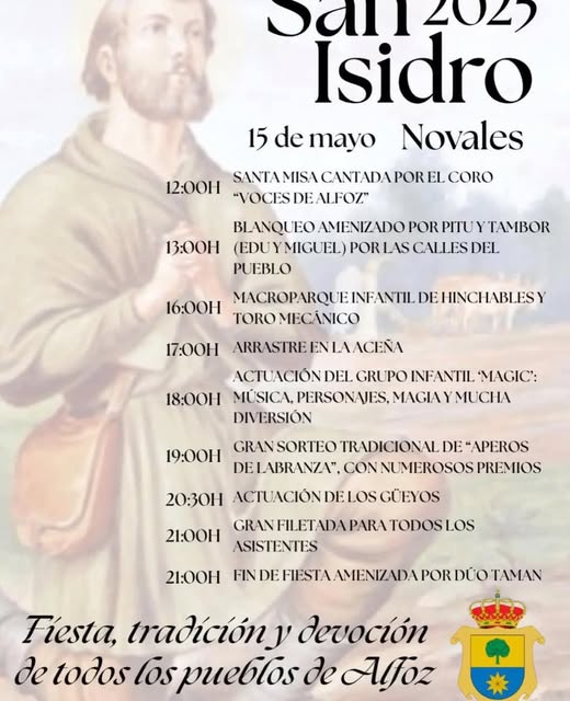 San Isidro Novales 2025