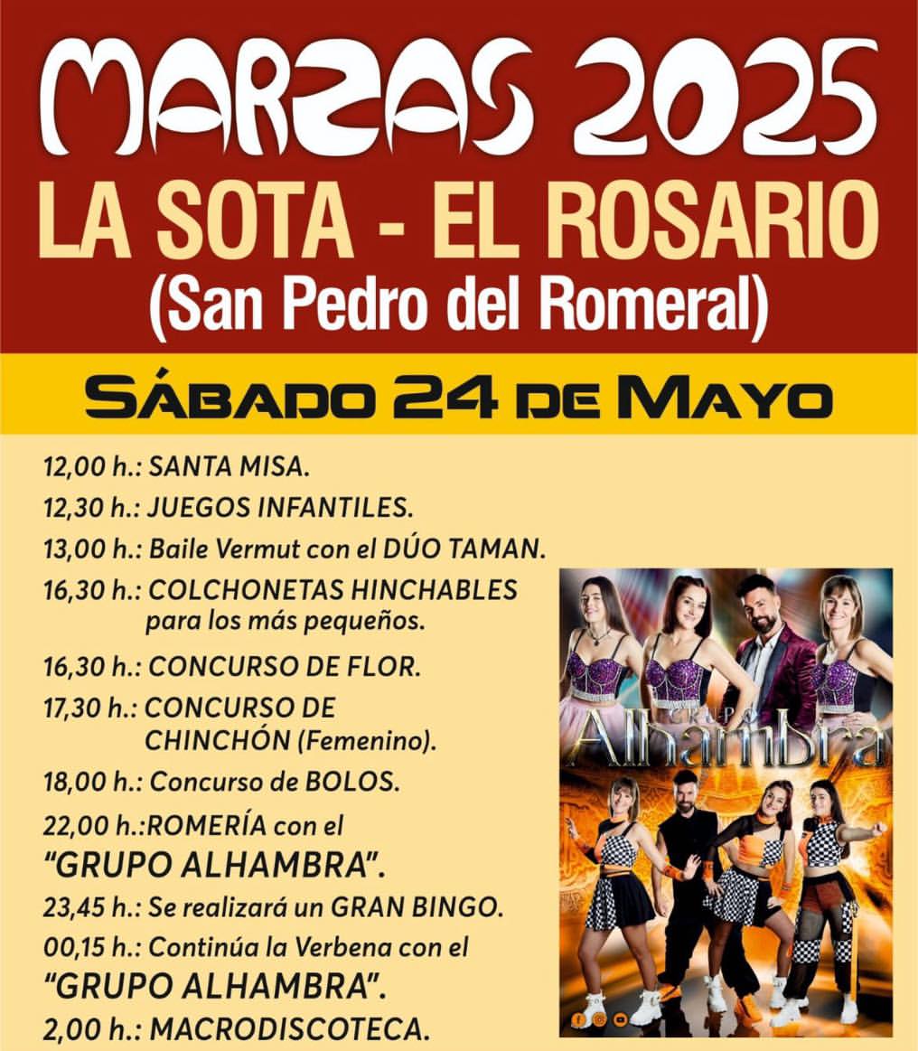 Marzas La Sota el Rosario 2025