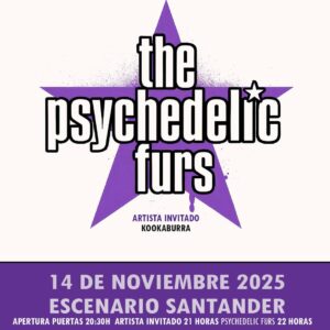 Concierto THE PSYCHEDELIC FURS Santander 2025